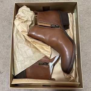 NIB Lucky Brand Women’s Basel Ankle Booties Size 7.5